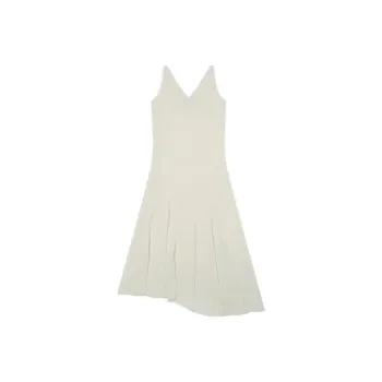 THEORY Sleeveless Dresses Women's White