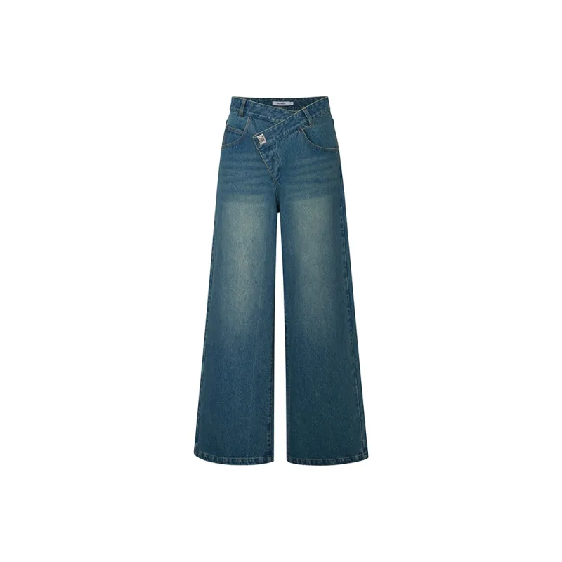 CALVINLUO Jeans 008 Women's Blue-0