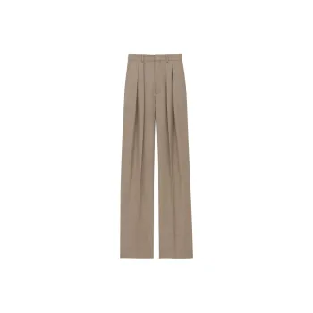 SAINT LAURENT Casual Pants Women's Taupe