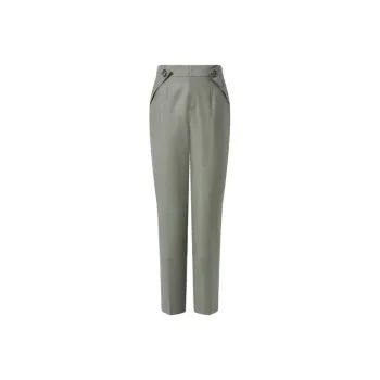 IDPAN Casual Pants Women's Gray Green