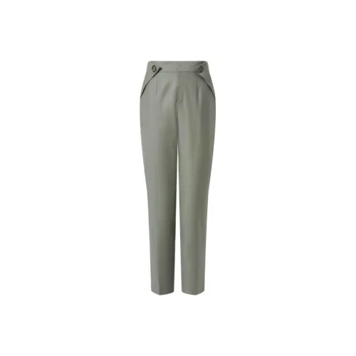 IDPAN Casual Pants Women's Gray Green