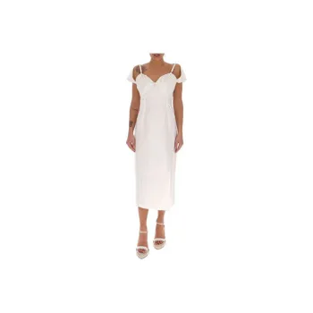 Jacquemus Sleeveless Dresses Women's White