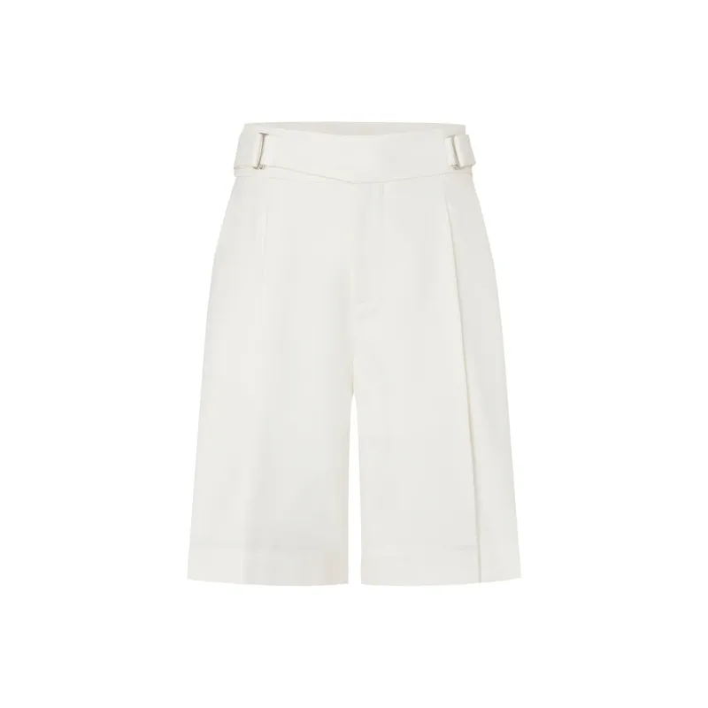 MO&CO Casual Shorts Women's Beige Apricot-0