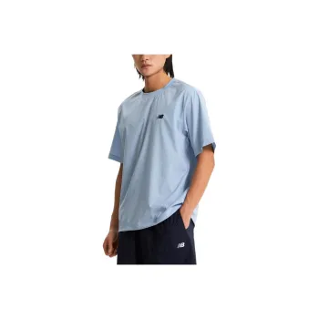 New Balance UNI SUMMERSEMI OVER FIT T Shirt Unisex Light Blue