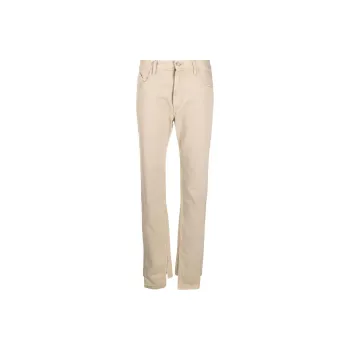 The Attico Logo Embroidered Skinny Fit Jeans