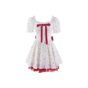 COVT Short Sleeved Dress Women's White