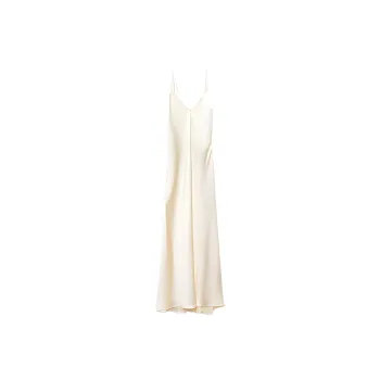 ZARA Slip Dresses Women's Champagne