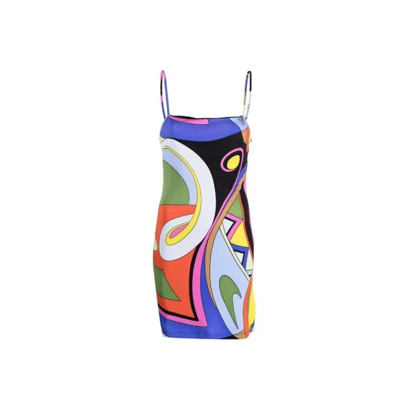 MOSCHINO Slip Dresses Women's Multicolor-0