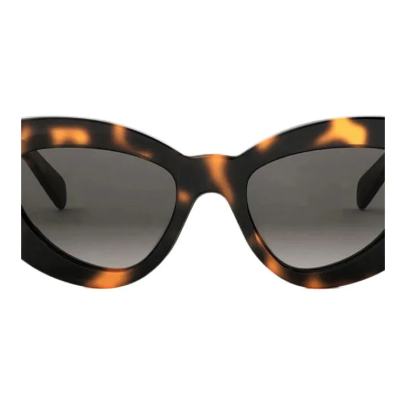 CELINE Cat Eye Sunglasses Men's Havana-1