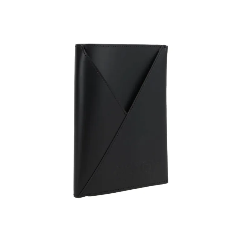 MM6 Maison Margiela Leather Card Holder Women's Black-1