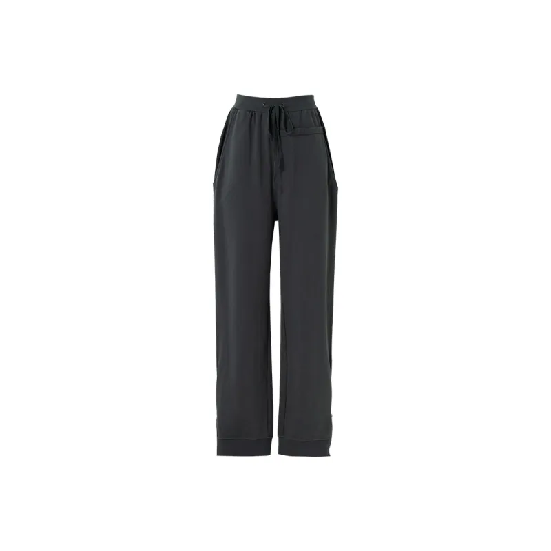 SOON FLOWER Casual Pants Women's Dark Gray-0