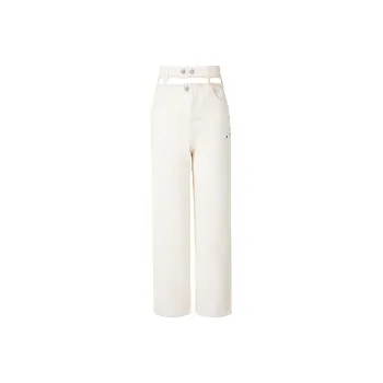 13 DEMARZO Jeans Unisex White