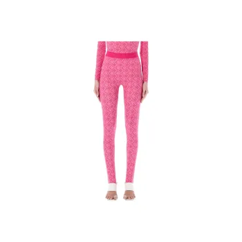 Marine Serre Leggings Women's Pink