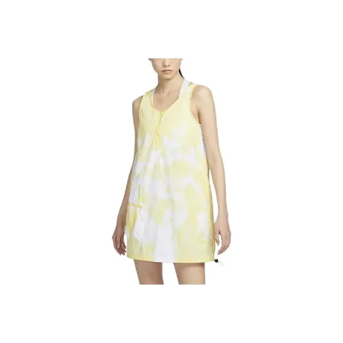 Nike SPORTSWEAR TECH PACK Sleeveless Dresses Women's Lemon