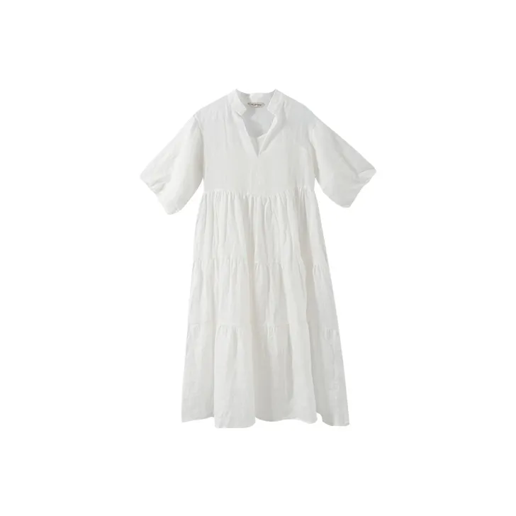 YUMOMO STAR Dress Women's Fairy White-0