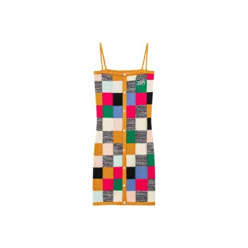 CHUU Slip Dresses Women's Multicolor Plaid