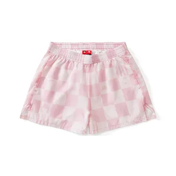 Kappa Casual Shorts Women's Light Blue Blossom Pink Print-5004P