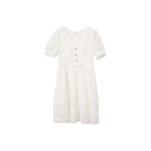 STEVE MADDEN Slip Dresses Women's White