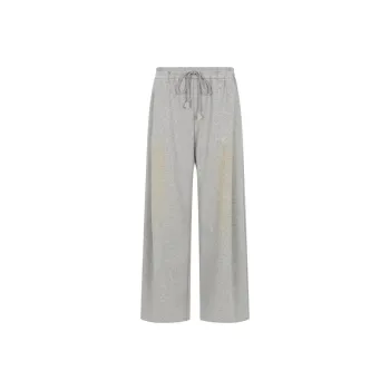 Three Quarters Casual Pants Women's Gray