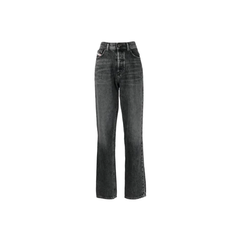DIESEL 1956 Straight-leg Cropped Jeans-0