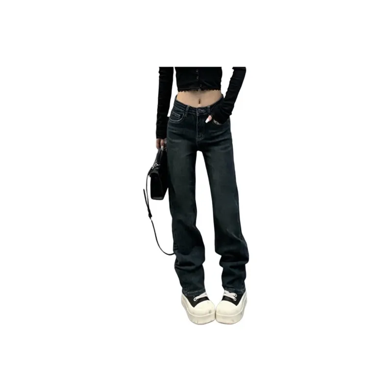 KULAIYA Jeans Unisex Texture Blue/Gray-0