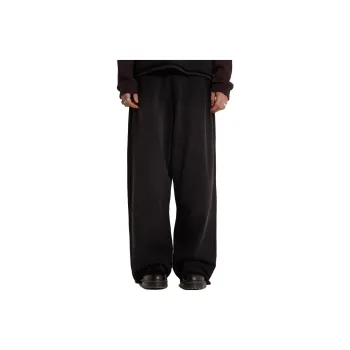 Jaded London Knitted Sweatpants Unisex Washed Black