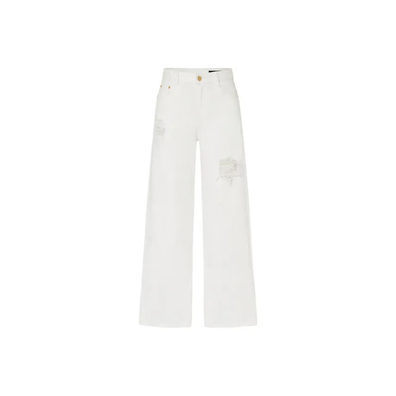 MO&CO Jeans Women's Denim White-0