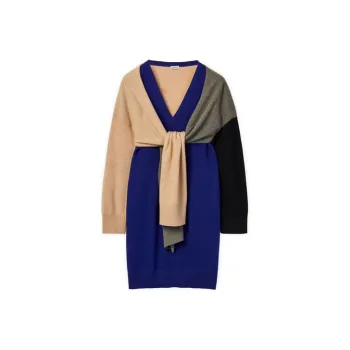 LOEWE Long Sleeved Dresses Women's Multicolor