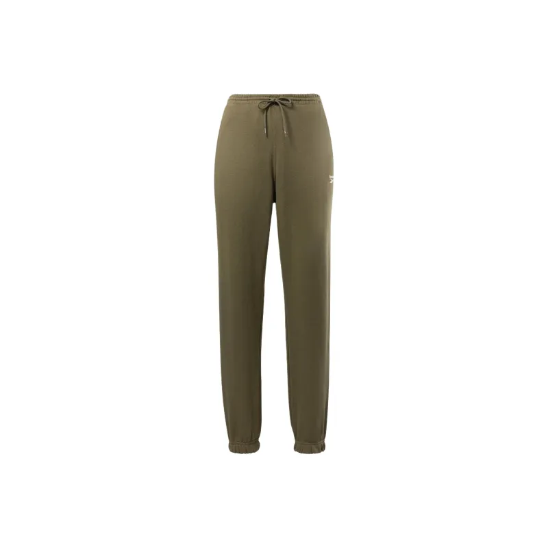 Reebok Identity French Terry Casual Pants Women's Army Green-0