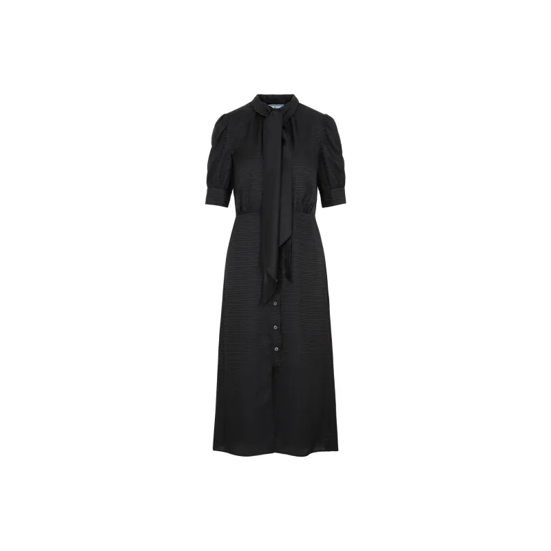 PRADA Short-Sleeved Dresses Women's Black-0