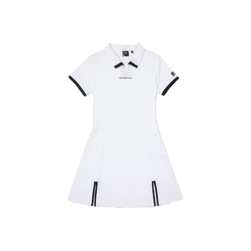 FILA Short Sleeved Dresses Women's White