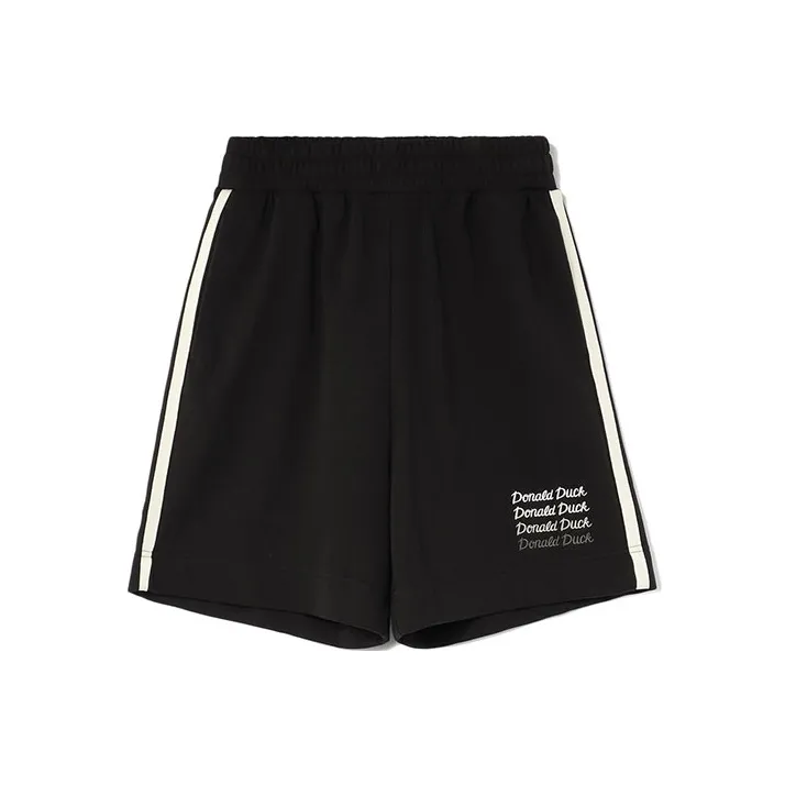 LiNing x Disney Casual Shorts Women's Black-0