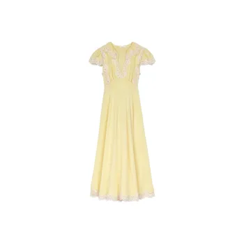 DOEN GRACE DRESS Short-Sleeved Dresses Women's Yellow