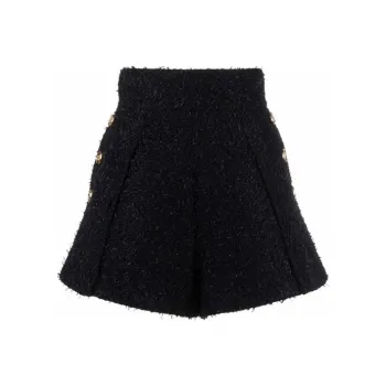 BALMAIN Casual Shorts Women's Black