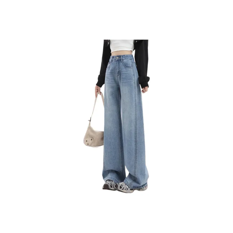 Weixi Jeans Women's Jade Sea Blue-0