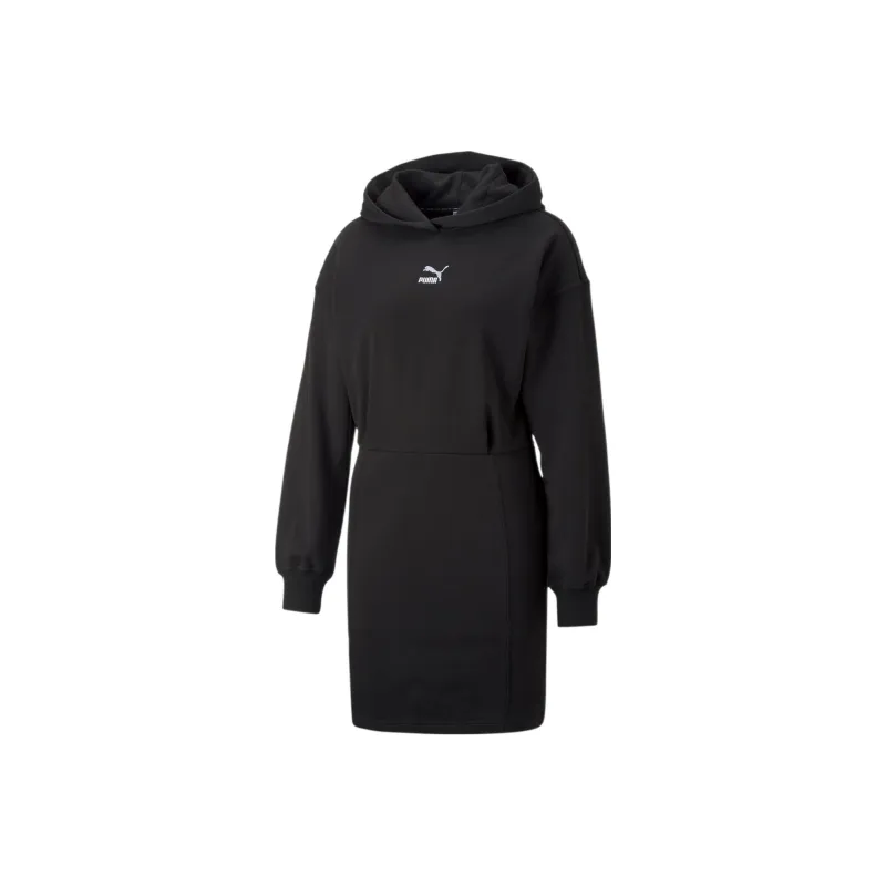 PUMA Man City Long-Sleeved Dresses Women's Black-0