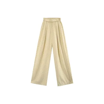 A Paradise For Awakening Casual Pants Women's Yellow