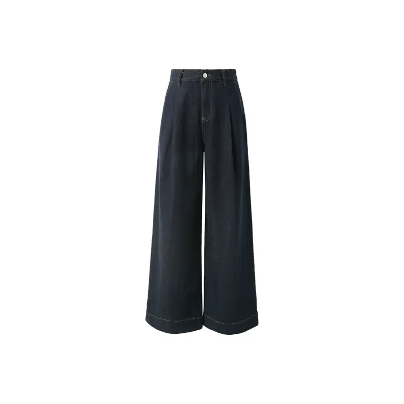 3COLOUR Jeans Women's Deep Sea Blue-0