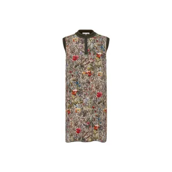 DIOR Dior Quarterly New Products Sleeveless Dress Women's Multicolor