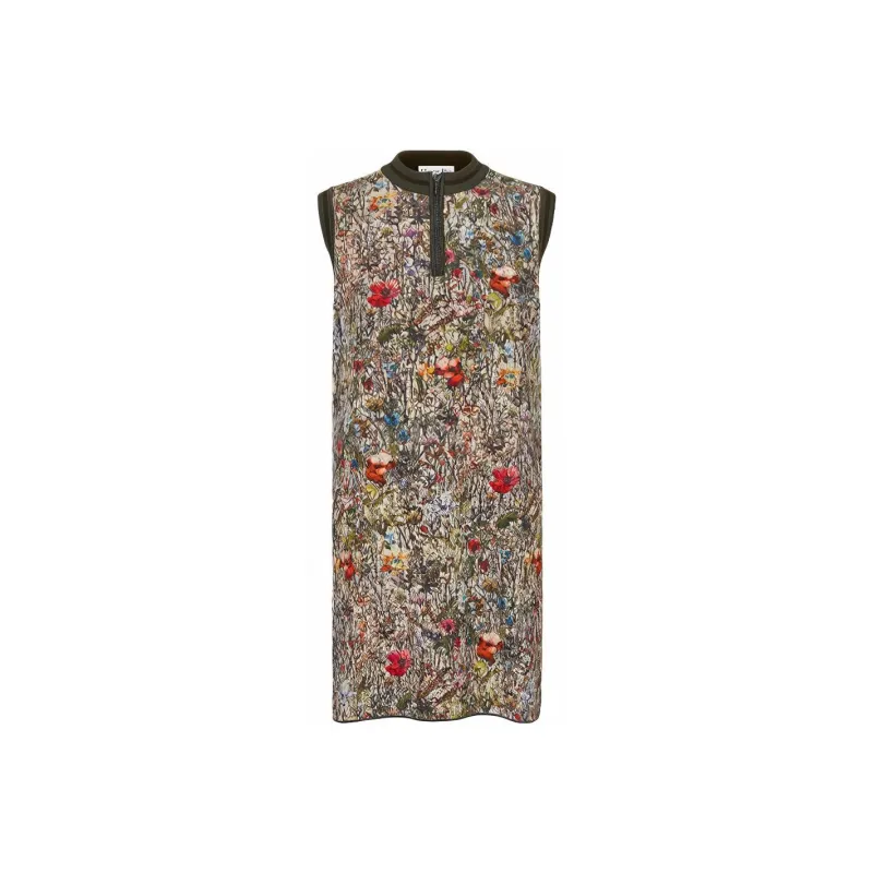 DIOR Dior Quarterly New Products Sleeveless Dress Women's Multicolor-0