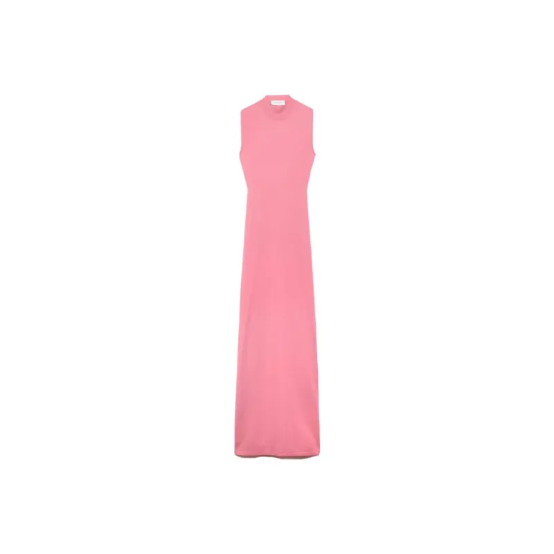 SportMax Sleeveless Dresses Women's Pink-0