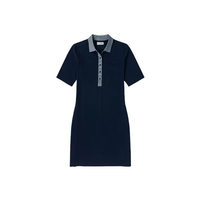 LACOSTE SS22 Dress Women's Dark Blue-0
