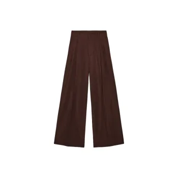ZARA Casual Pants Women's Dark Brown
