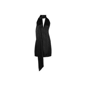 Givenchy Floral Silk Halterneck Dress
