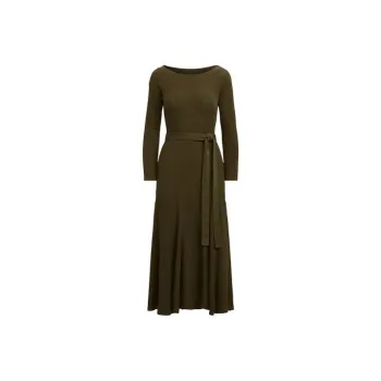 Polo Ralph Lauren Long-Sleeved Dresses Women's Green