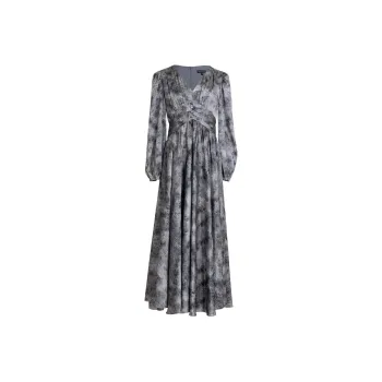 LIZZY Long Sleeved Dresses Women's Silver Gray