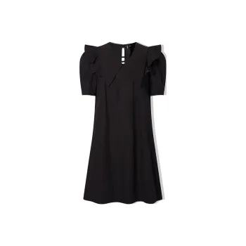 LA CRAWFISH Slip Dresses Women's Ice Cream Black
