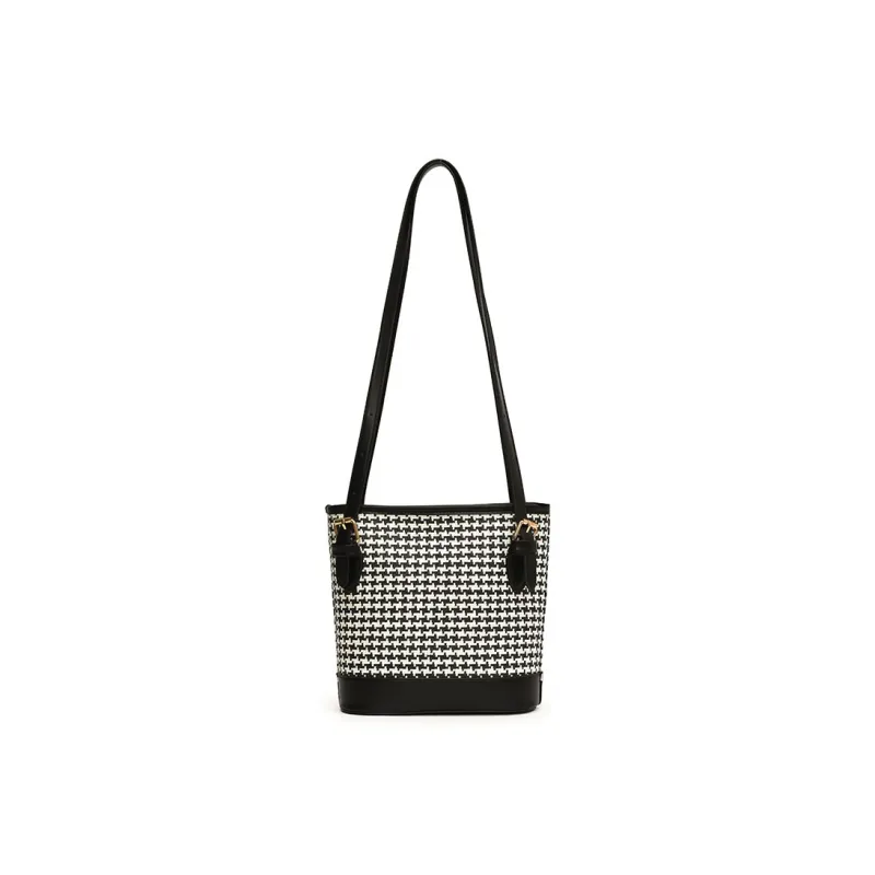 TOUTSEUL YOLO Straw Woven Shoulder Bag Women's Multicolor-24