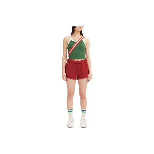 Levis Casual Shorts Women's Red