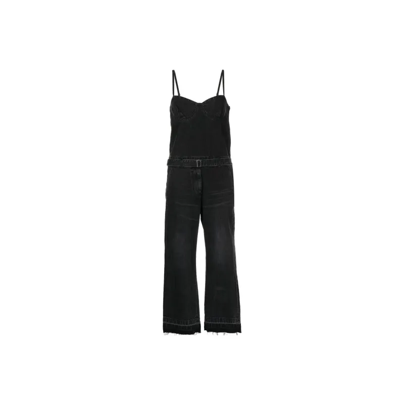 Sacai Jumpsuits Women's Black-0